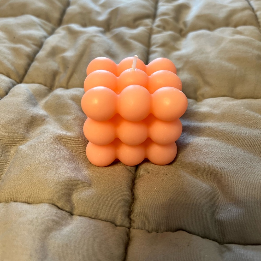 Pink Bubble Candles (10)